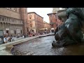 tony at the neptune fountain bologna northern italy.