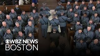 Funeral for Massachusetts State Police Trooper Kevin Trainor