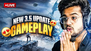 🥶New 3.5 Update is here | BGMI Upcoming 3.5 Update Gameplay LIVE | Icemire Frontier