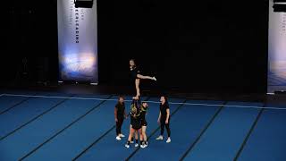 Tyresögymnastiken Infinity Allstars Galaxy (Junior Group Stunt) RM 2018