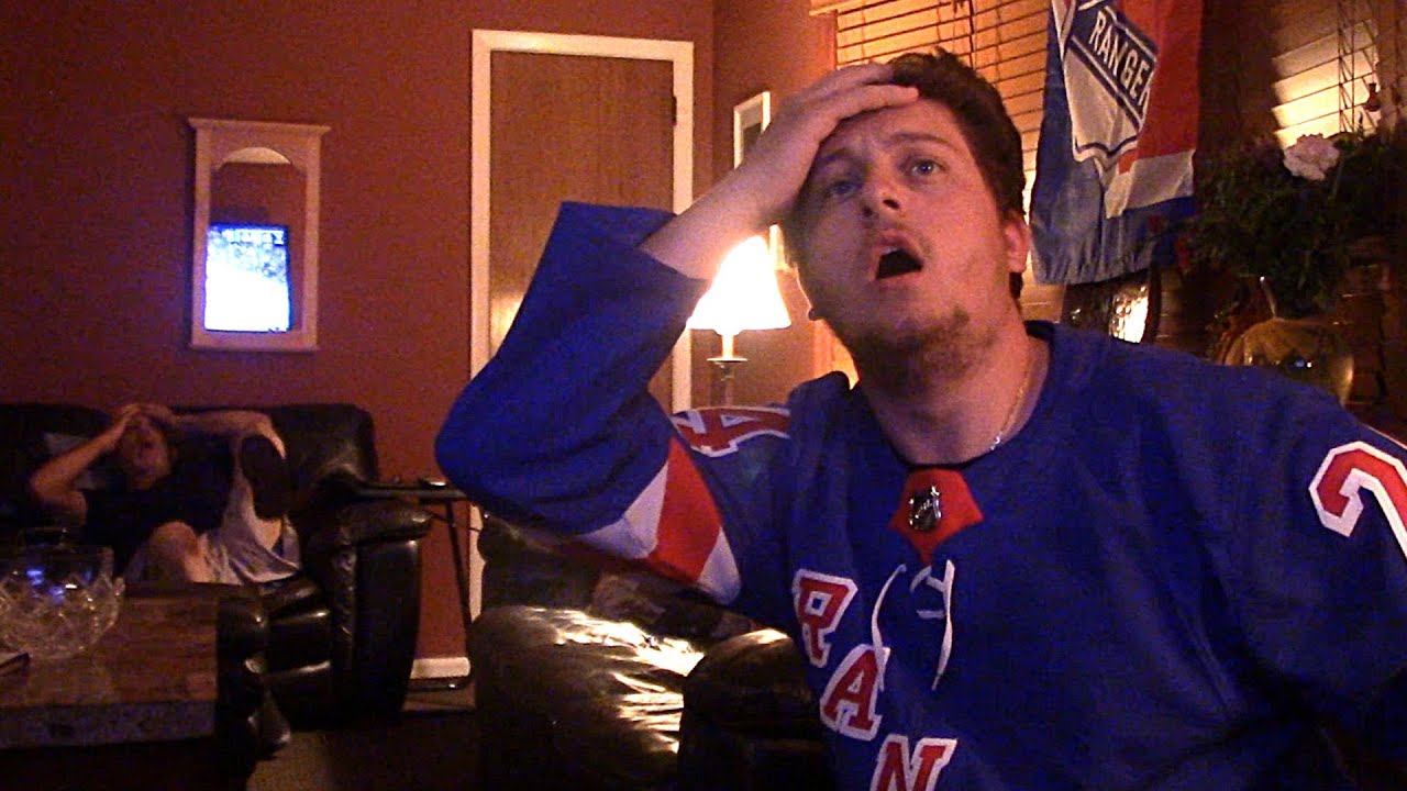 Rangers Fan Reaction - Game 5 - Lightning Vs Rangers - YouTube