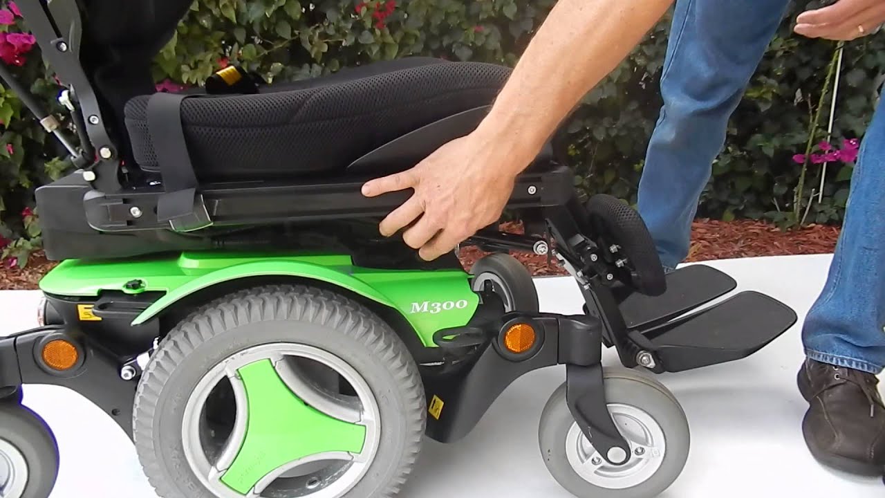 Permobil M300 Green With Tilt Power Chair - YouTube