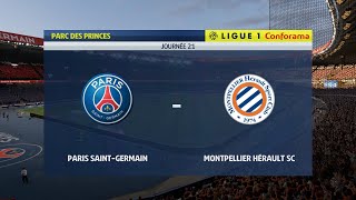 PARIS Vs MONTPELLIER | LIGUE 1 CONFORAMA | FIFA 20
