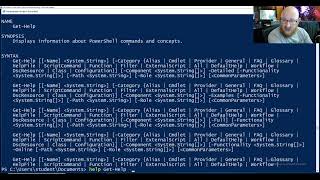 PowerShell 00 Using Get-Command, Get-Help, and Get-Member