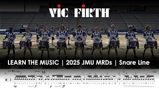 LEARN THE MUSIC | 2025 JMU MRDs | Snare Line