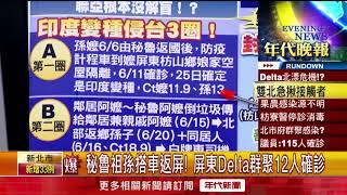 張雅琴挑戰新聞》祕魯祖孫搭車返屏！ 屏東Delta群聚12人確診