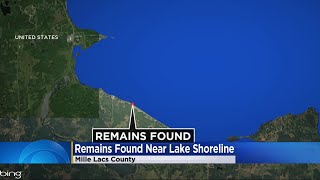 Sheriff: Human remains found in tote near Mille Lacs Lake, person of interest in custody