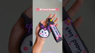 🌺DIY Sanrio Keychain!🌺 Easy Sanrio Crafts✨ #youtubeshorts #satisfying #trending #shorts #craft #art