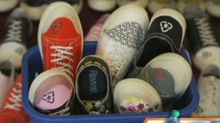 New line of shoes you can toss into recycling bin after t...