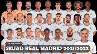 DAFTAR PEMAIN (SKUAD) REAL MADRID 2021/2022