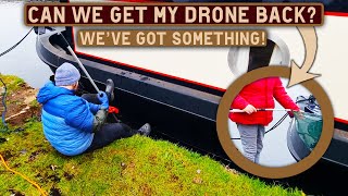 Can we Get my DRONE BACK OUT OF THE CANAL? Or is it Too Late? Bridgewater Canal