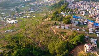 Drone Shot. lalitpur, Chapagaun