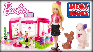 ♥ BARBIE Mega Bloks Pet Shop Build 'N Style (Creative Playset for Kids \u0026 Little Girls)