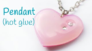 DIY crafts: PENDANT (hot glue) EASY - Innova Crafts