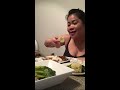 best mukbang spaghetti u0026 pork nilaga w vegetable buhayamerica vlog