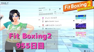 【フィットボクシング2】理想の体型を目指して　955日目