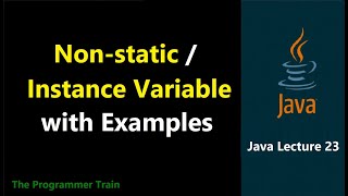 Non-static or Instance Variable in Java with Example | #interview #instances #variable #nonstatic