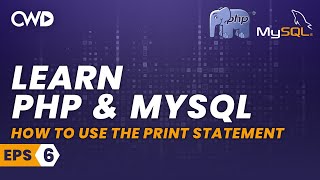 Using the print statement | PHP for beginners | Learn PHP | PHP Programming | Learn PHP in 2020
