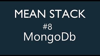 Mean Stack Tutorial - 8 - Registering on mLab