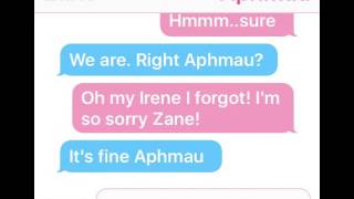 Zane and Aaron text part 5