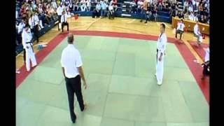 S.Stachon (Poland) v D. Verkennis (Holland) 3rd IFK World Tournament 2005 Kyokushin