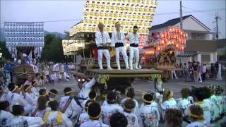 平成24年 科長神社祭礼 太子町役場 永田青年団 俄 2012/07/28(土)