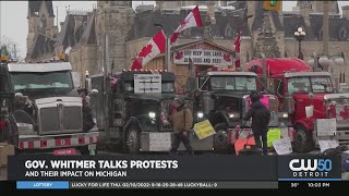 Canada-US Bridge Blockade Affecting Local Economy