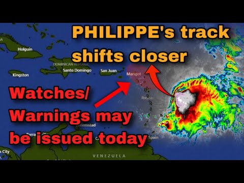 Tropical Storm Impacts Possible In Northeast Caribbean As PHILIPPE’s ...