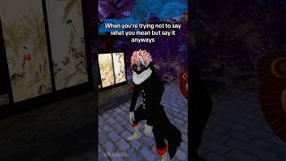 When you’re bad at pick up lines #anime #dandadan #vr #vrchat #okarun #kentakakura #momoayase