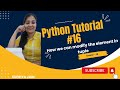How we can modify the elements in tuple | Python Tutorial #16