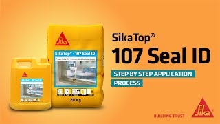 SikaTop® - 107 Seal ID - Application Process