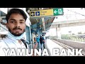 Yamuna Bank Metro Station Travel | Yamuna Bank Delhi Metro | Yamuna Bank Metro Depot, Red Light tour