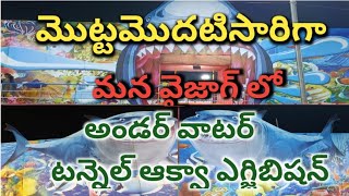 మన వైజాగ్ లో  అండర్  వాటర్  టర్నల్ ఆక్వా ఎగ్జిబిషన్| underwater terminal exhibition the Vizag||