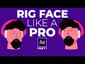 2D Face Rigging using Duik Angela in Adobe After Effects ||Character Rigging Course Part 1