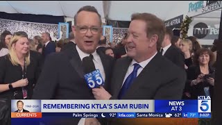 Sam Rubin on and off the air