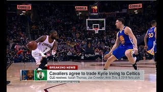 Cavs Trade Kyrie Irving To Celtics For Isaiah Thomas