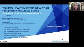 BID Needham Staying Healthy in the New Year Wellness Series: The Power of Plant-Based Nutrition