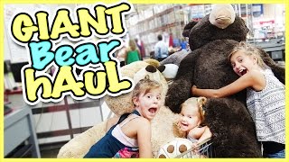 🐻 MEGA GIANT TEDDY BEAR HAUL AT COSTCO! 🐻 Our Longest Vlog Ever!!