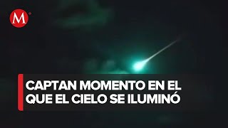 Avistamiento de meteorito en Colima, Michoacán y Jalisco