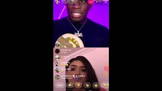 Space Baby Instagram Live - @outof_spacebaby1 gets trolled by @datbitchbarbiee