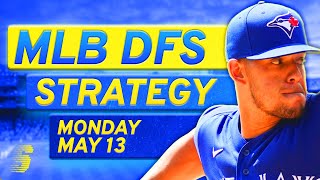 MLB DFS Today: DraftKings & FanDuel MLB DFS Strategy (Monday 5/13/24)