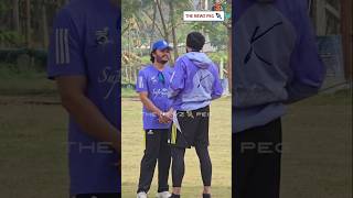 ಫಿಲ್ಡಿಗಿಳಿದ ಗಣಿ, ಕಿಚ್ಚ | Kiccha Sudeep And Ganesh CCL Practice Video | Karnataka Bulldozers  | MAX