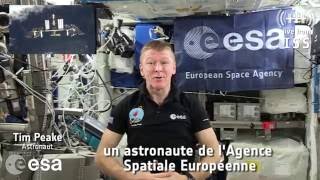 [French] Tim Peake invites you to join the Citizens' Debate on Space for Europe