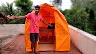 Tent House Making | Homemade Tent House செய்வது எப்படி | Mr.Suncity