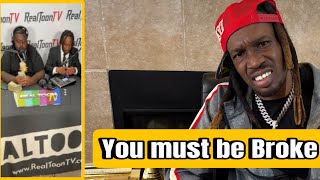 Real Toon Tv Tries to SNEAK DISS 607Unc For not Paying Gravedigga Quez