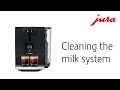 JURA ENA 8 - Cleaning the milk system