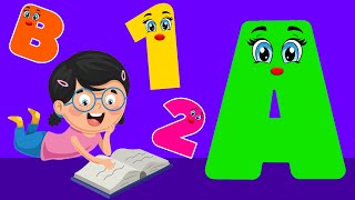 Best Educational Videos - Alphabet, Numbers, Shapes, Phonics Song, ABC Song, Shapes Song, ABC & 123