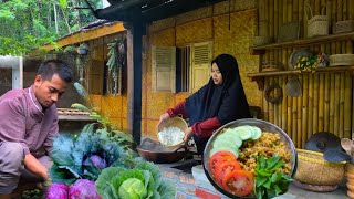 Pick purple cabbage green cabbage | Cooking Special Fried Rice