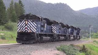 Railfanning on Mullan Pass on the Montana Rail Link (MRL)