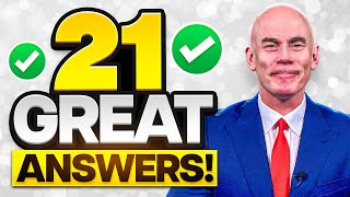 TOP 21 INTERVIEW QUESTIONS & ANSWERS! (How to ANSWER 21 MOST COMMON INTERVIEW QUESTIONS!)